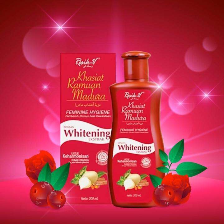 Resik V Feminine Hygiene Wash With Whitening Extracts (Fast Whitening