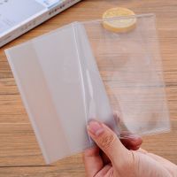 Transparent Frosted Passport Holder Travel Waterproof PVC Passport Cover ID Card Holder Wallet Business Credit Card Holder Card Holders