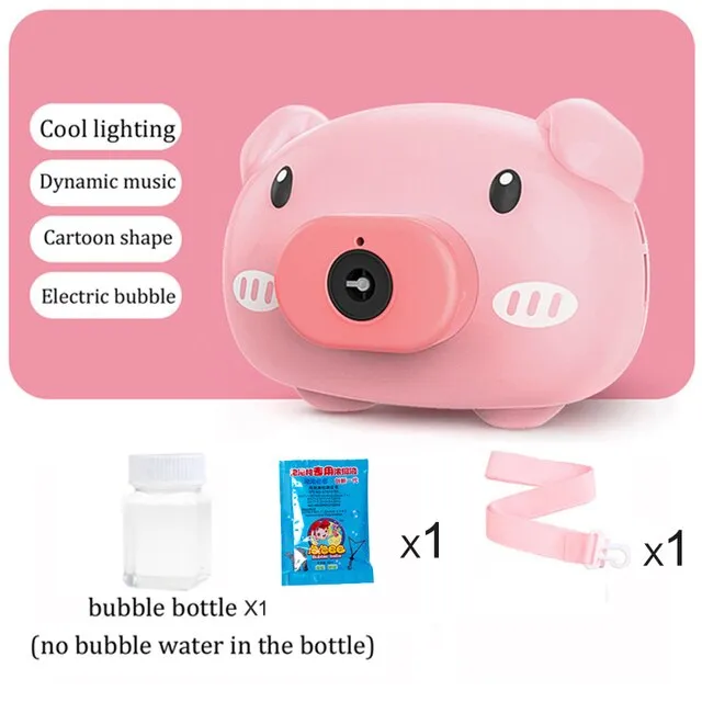 Chilren Camera Bule Machine Outdoor Toy For Kids Girls Boys Handle Soap ...