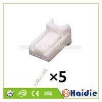 2sets 5pin male auto wiring unsealed replacement connector 6098 3810