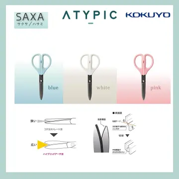 Kokuyo Saxa Scissors - Fluorine Coating - Pink