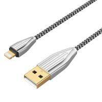 Orico สาย Usb Ktm1ถักแบบพกพาชาร์จโทรศัพท์สายได้อย่างรวดเร็วชาร์จข้อมูลมือถือสำหรับสาย2.1a