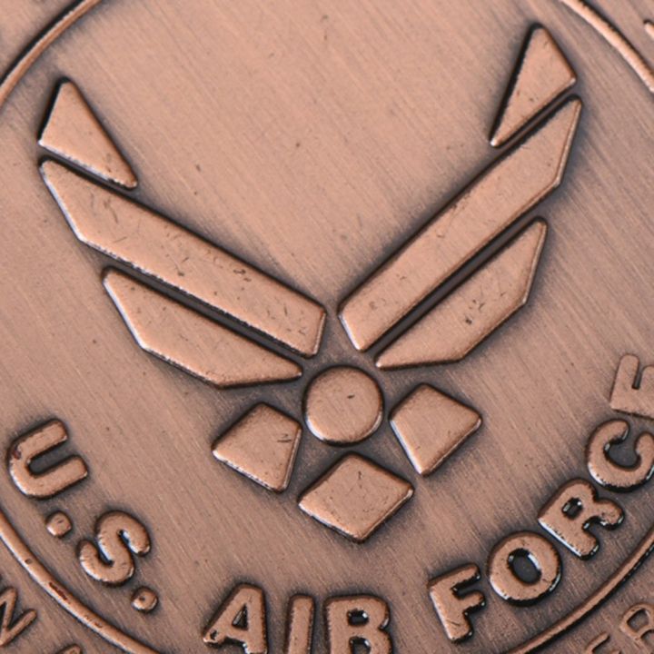 สนับสนุนเหรียญกองทัพอากาศของที่ระลึก-b-17กองทัพอากาศอเมริกันของที่ระลึกของที่ระลึกเหรียญแฟนซีแปลกใหม่สำหรับการสะสม