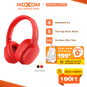 Tai Nghe Chụp Tai Bluetooth Headphone MOXOM WL06 Âm Bass Siêu Thực 3in1