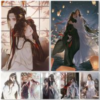 Pictures By Numbers Mo Dao Zu Shi Wei WuXian/lan Zhan China Anime Posters Frame Painting By Numbers On Canvas DIY Home Decor