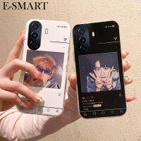 เคสมือถือสำหรับ Huawei Nova Y71 ฝาหลัง อินคู่กรอบรูปแฟชั่นนิ่มใสป้องกันการตกสำหรับ Huawei Nova Y71 Y70 เคสใส่โทรศัพท์