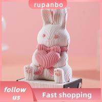 RUPANBO039392692 มัลติฟังก์ชั่นการใช้งาน แผ่นจดบันทึก3D สร้างสรรค์และสร้างสรรค์ อุปกรณ์เสริมโต๊ะ แผ่นบันทึกย่อ ที่มีคุณภาพสูง กระต่ายกระต่ายกระต่าย สเตอริโอโน้ต3D รูปกระต่าย ออฟฟิศสำหรับทำงาน