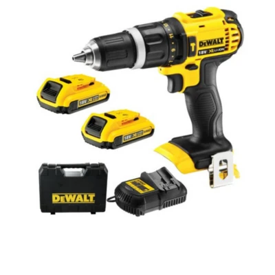 DEWALT DCD785D2-B1 สว่านไขควงไร้สาย 18V XR Li-ion Compact Hammer Drill Driver MODERTOOLS OFFICIAL