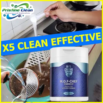 2023 New Mof Chef Cleaner Powder - 500g Heavy Oil Stain Powder