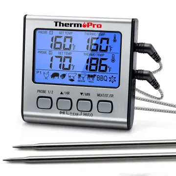 ThermoPro TM03 Large LCD Screen Digital Cooking Kitchen Timer With  Countdown And Countup Function