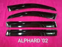 กันสาดรถTOYOTA ALPHARD ปี 02-07