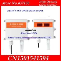 RS485ความชื้นและอุณหภูมิตัวส่งสัญญาณเซ็นเซอร์0-5V 0-10V แอนะล็อกฝน4-20Ma เซ็นเซอร์อุตสาหกรรมที่มีความแม่นยำสูง