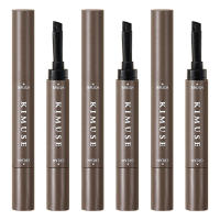 Eyebrow Filler Anti-sweat Eyebrow Definer Makeup Pen Creates Natural Looking Precise Brow Definer Fills In Sparse Areas Gaps with 45 Brush for Beginners cute