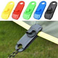 10pcs/set Nylon Snap Clips Outdoor Camping Hiking Tent Awning Canopy Clamp Gripper Tarp Windproof Tighten Tools