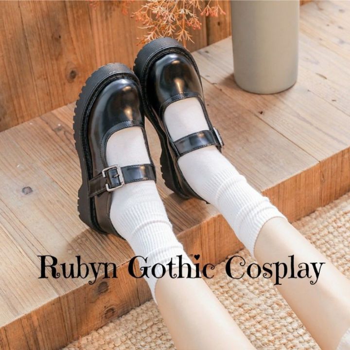 Giảm giá Giày cosplay học sinh nhật bản da bóng  duchins house  BeeCost