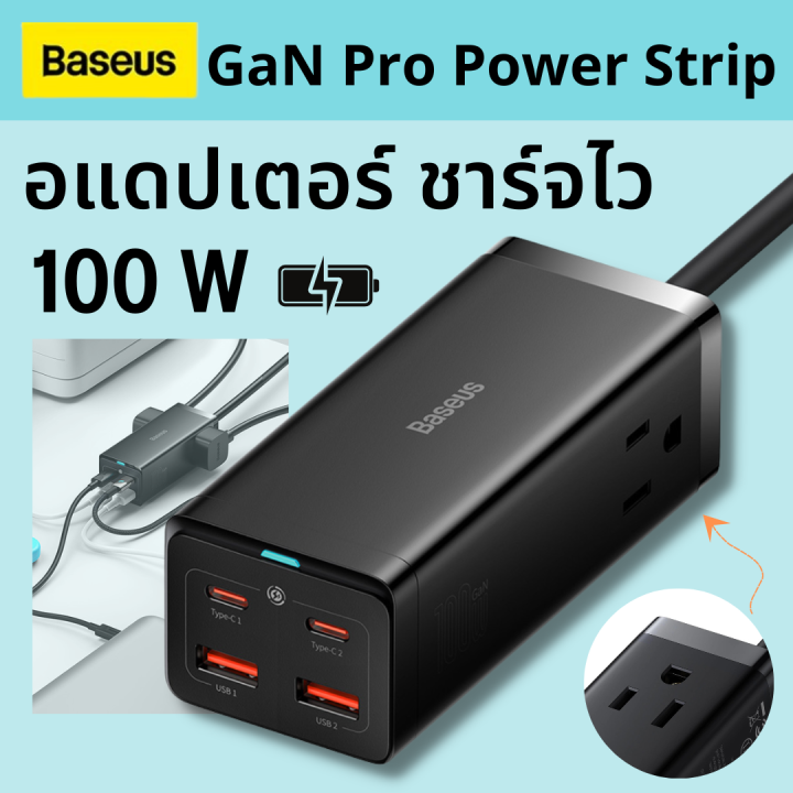 Baseus Gan Pro W Desktop Power Strip Fast Charger