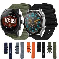 yiqtft 22mm Nylon canvas Strap for Xiaomi huami Amazfit Stratos 3 2 2S/PACE/GTR 47MM For Huawei Watch GT 2/Honor Magic 1 2 46mm band