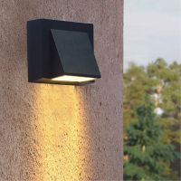 5W Modern LED Wall Light Outdoor Waterproof Wall Lamp Perfect for Corridor Courtyard Gate Terrace Balcony Garden