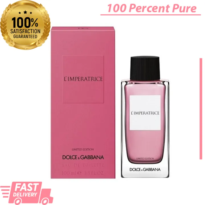 D&G Limperatrice Limited edition Perfume 100 ML Original | Lazada