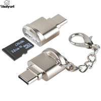 Studyset IN stock USB3.1 Card Reader Single TF High Speed TYPE-C for Huawei Sumsung