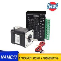 ❁✸ Free Shipping 1PCS Stepper Motor 4-Lead Nema17 48MM 78Oz-in 1.8A 52N.CM 17HS8401 Motor With TB6600 Stepper Motor Driver