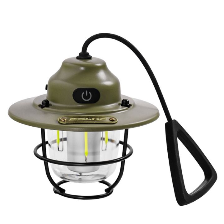 2000mah-usb-rechargeable-retro-horselight-camp-lamp-light-tent-led-camp-light-black