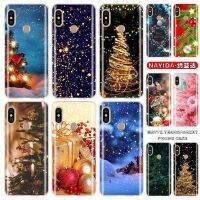 ◘❈ Soft Silicone Case For Xiaomi Redmi Note 11 10 9 8 7 Pro Max 10s 9s 8t 4G 5Gr Merry Christmas new Year donut gift