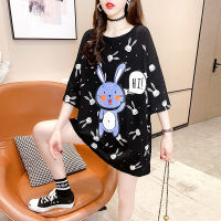 Kawaii T-shirt Womens cartoon printed short sleeve casual fashion loose collar T-shirt women 2022 summer short sleeve top