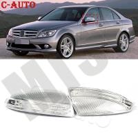 กระจกด้านข้างมองหลัง LED ติดประตูรถซ้าย/ขวาไฟสัญญาณเลี้ยวสำหรับ Mercedes-Benz C-Class W164 W204 W639 ML500 ML300 S204