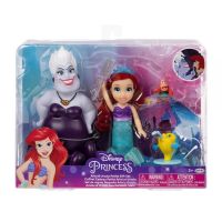 Disney Princess Ariel &amp; Ursula Petite Gift Set ญิงตุ๊กตาเจ้าหญิงดิสนีย์ Petite Ariel และแม่มด Ursula จากเรื่อง Little Mermaid