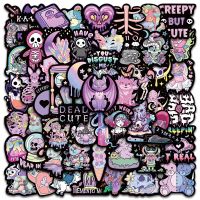 【YF】☍☎♀  10/56PCS Cartoon Kawaii Gothic Stickers Luggage Car Laptop Motorcycle Kid Sticker