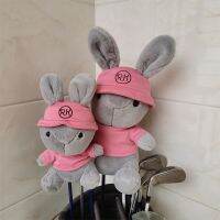 RK Rabbit Golf Wood HeadCover Plush Animal 460cc Driver Fairway Woods Head Covers