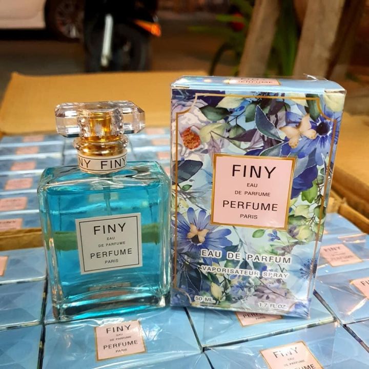 1-ขวด-finy-perfume-น้ำหอมฟินนี่-สีฟ้า-กลิ่น-smooth-ปริมาณ-50-ml