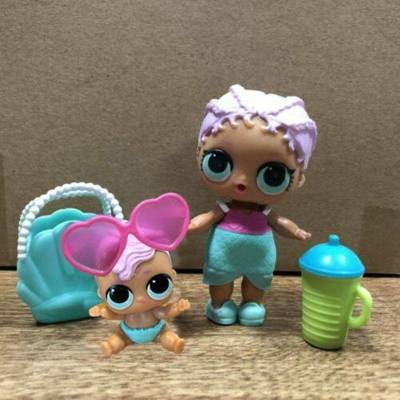 Original &amp; Lil Merboy Family Series 1 w Bag Set Girls Birthday Gift