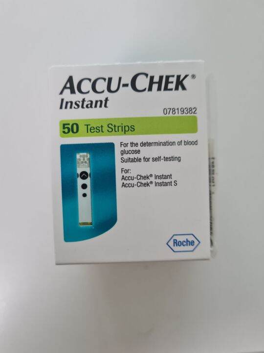 Accu Chek Instant Test strips 50s (1box) With Long Exp June.20. 2023, 100 Authentic Roche