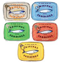 Cartoon Canned Sardines Makeup Bag Cute Cosmetic Cases Women 39;s Clutch Purse Creative Handbag Cosmetic Bag Girls Coin Purse Gift