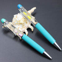 Sand clock floater pens sand glass ballpoint pens Cheap liquid pen with hourglass floater inside 10 colors available