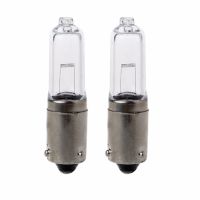 2pcs 1156 BAY9S H21W Halogen Light Bulb Backup Indicator Fog Auto Car Lamp White Lights 12V 1.9A 250LM