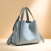 Bag womens bag 2023 fashion portable bucket bag large capacity shoulder Messenger bag womens bags 〖WYUE〗