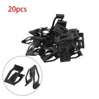 20Pcs Car DVD CD Player Console Trim Panel Universal Fastener Control Panel Dashboard U Type Metal Clip