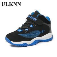 ULKNN Middle Childrens Sports Shoes 2020 New 8 Primary School Kids 9 Big Boys Casual Tide 10 High To Help Basketball Shoes 11