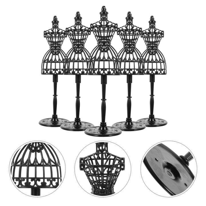 Teniron Doll Dress Form Clothing Clothes Gown Display Mini Mannequin