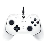 Razer Wolverine V2 Wired Gaming Controller for Xbox Series X|S, Xbox One, PC: Remappable Front-Facing Buttons - Mecha-Tactile Action Buttons and D-Pad - Trigger Stop-Switches - White White Controller Wolverine V2