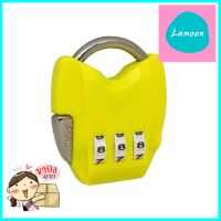 กุญแจรหัส CYBER LOCK PL802 38.3 มม. รหัส 3 หลัก สีเหลืองCOMBINATION PADLOCK CYBER LOCK PL802 38.3MM 3-DIGIT YELLOW **ด่วน สินค้าเหลือไม่เยอะ**