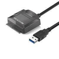 USB 3.0 ถึง SATA Easy Drive Cable 7 + 15 PIN 2.5 "3.5" SSD HDD Hard Drive 10TB รองรับอะแดปเตอร์ความเร็วสูง 5Gbps ขยาย Connector