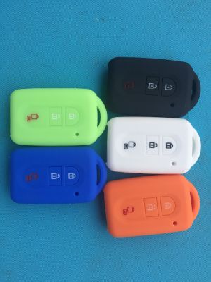 【CW】3 Buttons Silicone Car Key Cover FOB Case For Nissan Duke MICRA QASHQAI JUKE X-Trail NAVARA Smart Remote Shell Accessories Parts