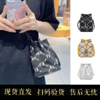 [COD] Korea mini bucket bag new full standard presbyopic satchel all-match trendy drawstring Messenger shoulder