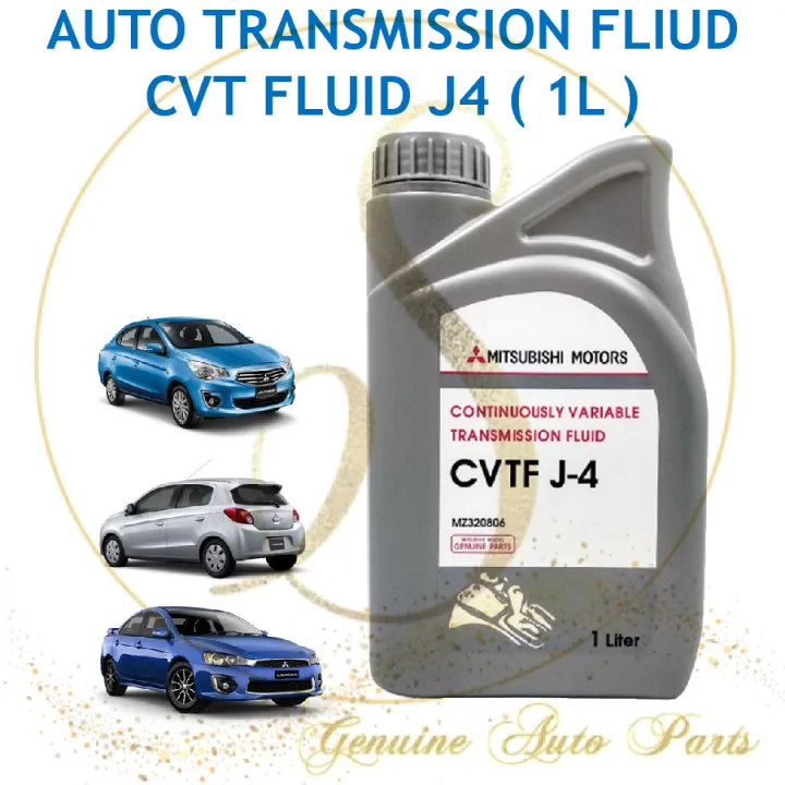 GENUINE MITSUBISHI CVTF J4 Continously Variable Transmission Fluid ...