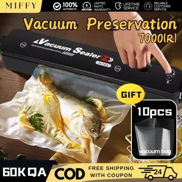 Vacuum Food Sealers kitchen Vacuum Sealer Machine Including 10pcs Bags Free  Household Food saver Vacuum Packing