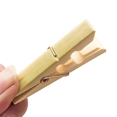 Household Clothespins Wooden Clips Bamboo Clothes Peg Wooden Socks Bed Sheet Wind-Proof Pins Clothespin Decorative Craft Clips